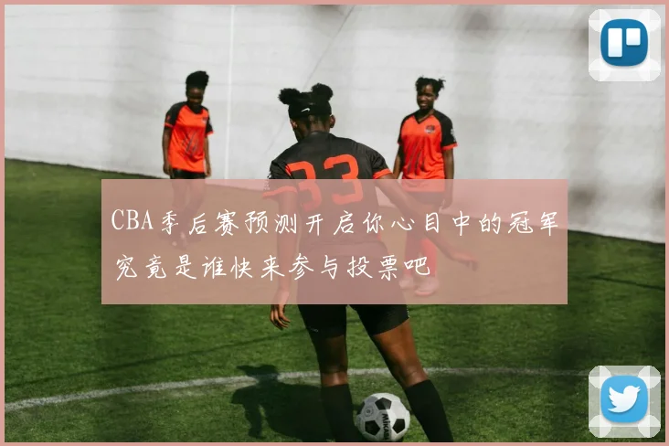 CBA季后赛预测开启你心目中的冠军究竟是谁快来参与投票吧
