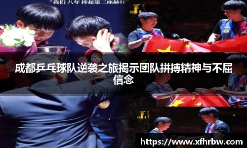 成都乒乓球队逆袭之旅揭示团队拼搏精神与不屈信念